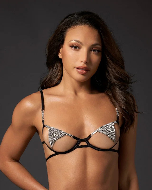 Susu Wired Bra Black/Silver