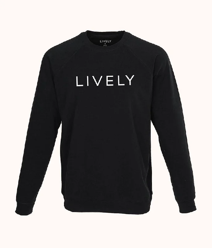 The Crew Sweatshirt: Black