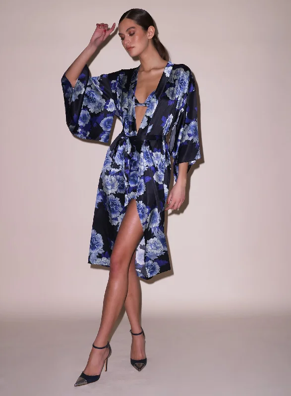 Unisex Silk Kimono