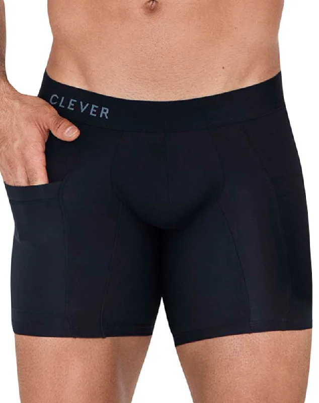 Clever 1528 Arctic Boxer Briefs Black