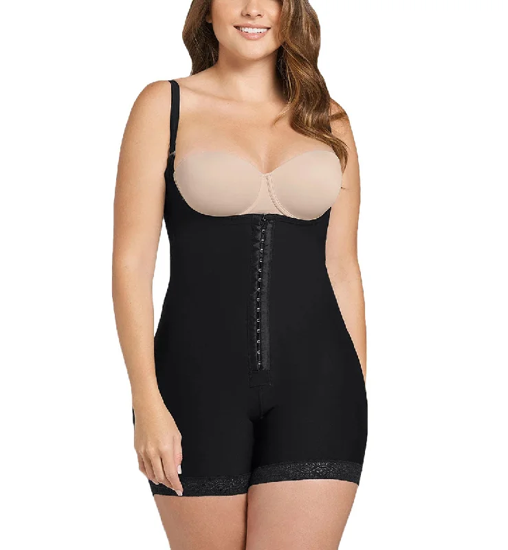 Leonisa Firm Compression Shaper with Boyshort Butt Lifter (018491) - Black