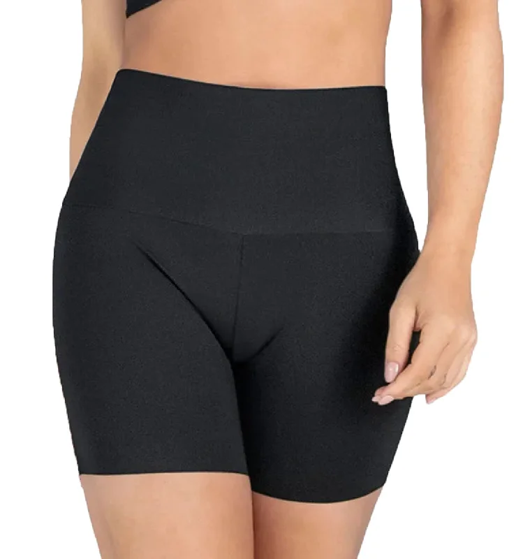 Leonisa Stay-in-Place High Waist Seamless Slip Short (012970) - Black