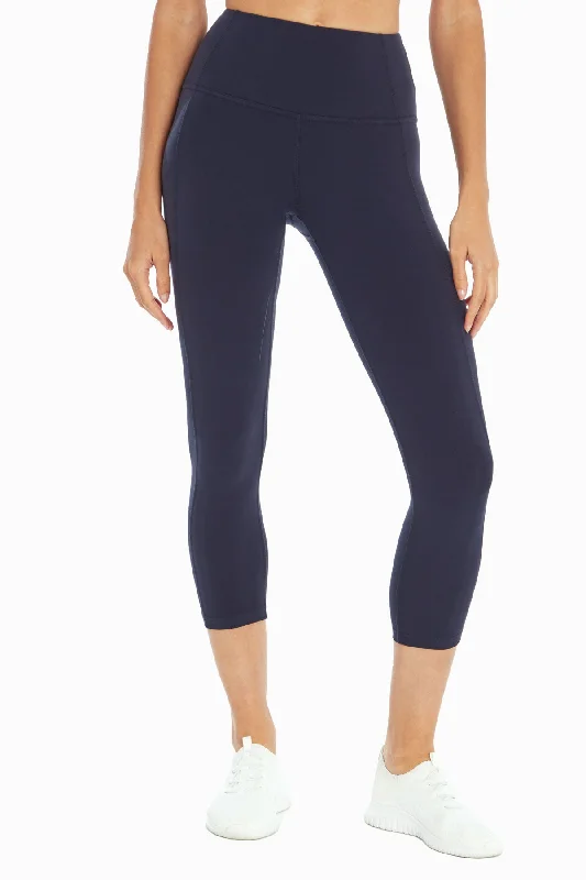 Brooke High Rise Tummy Control Mid Calf Capri