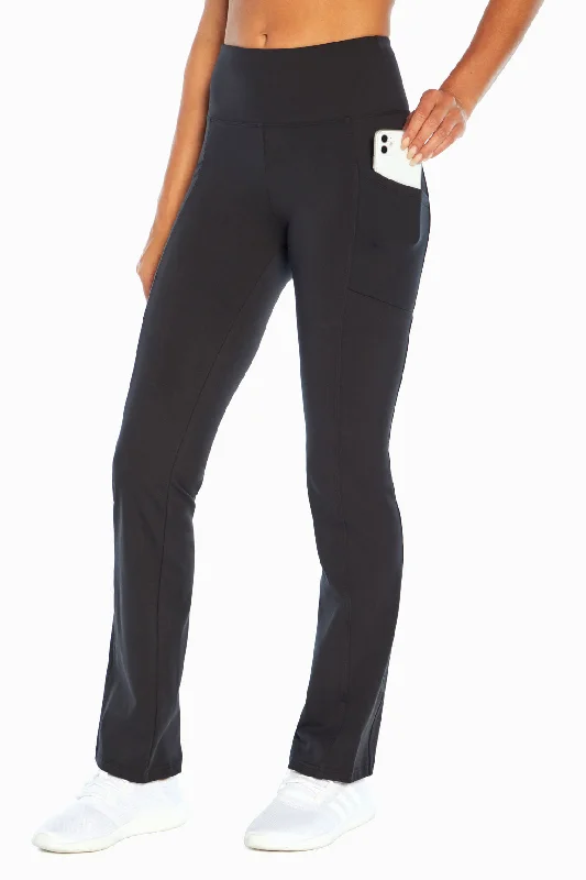 Eclipse Side Pocket Tummy Control Yoga Pant