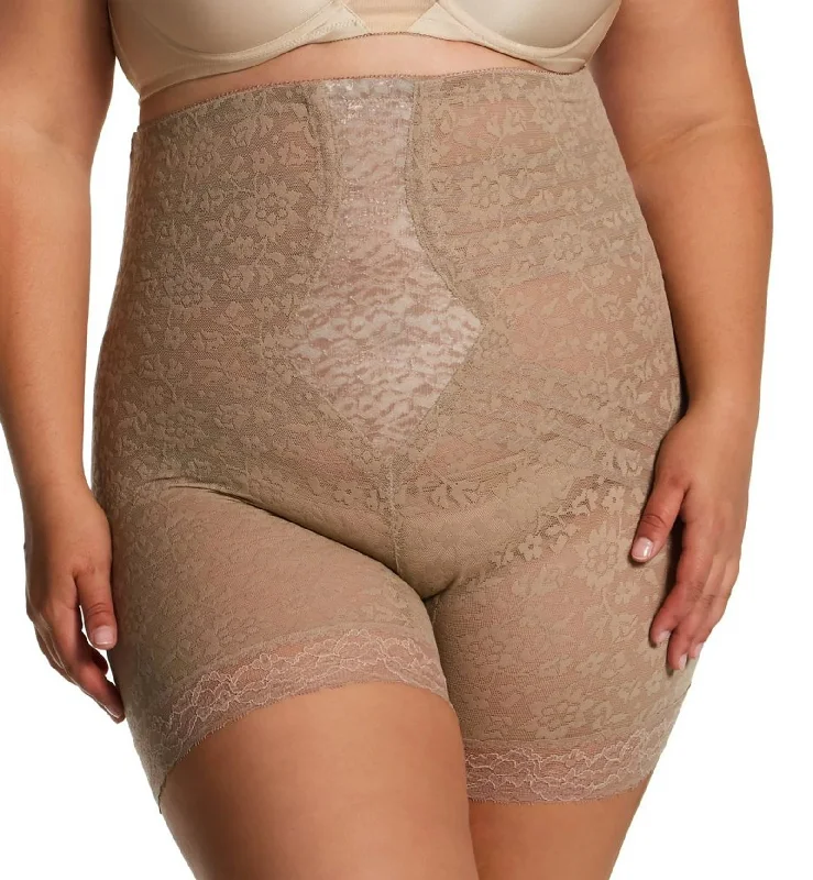 Rago Extra Firm High Waist Long Leg Shaper (6207) - Mocha