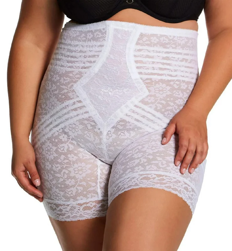 Rago Extra Firm High Waist Long Leg Shaper (6207) - White