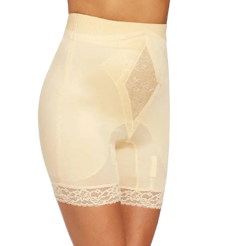 Rago Medium Control High Waist Long Leg Shaper (6206) - Beige