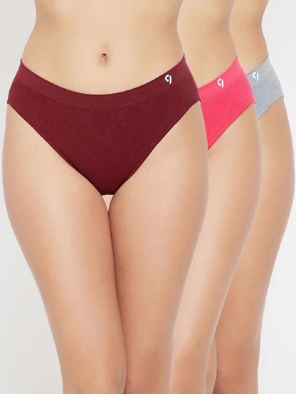 C9 Airwear Women's Multicolor Panties - Pack for 3